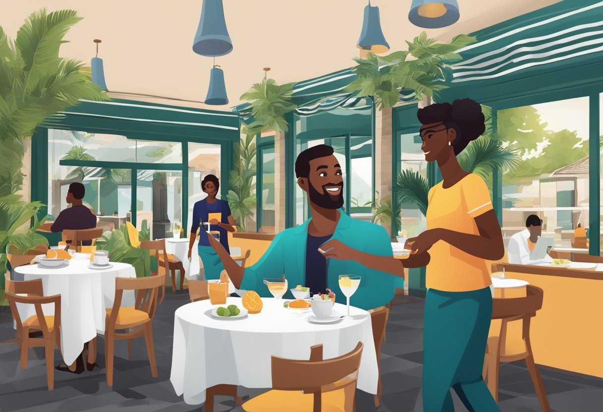 A digital marketing campaign for restaurants in Côte d'Ivoire, focusing on increasing online visibility and customer engagement